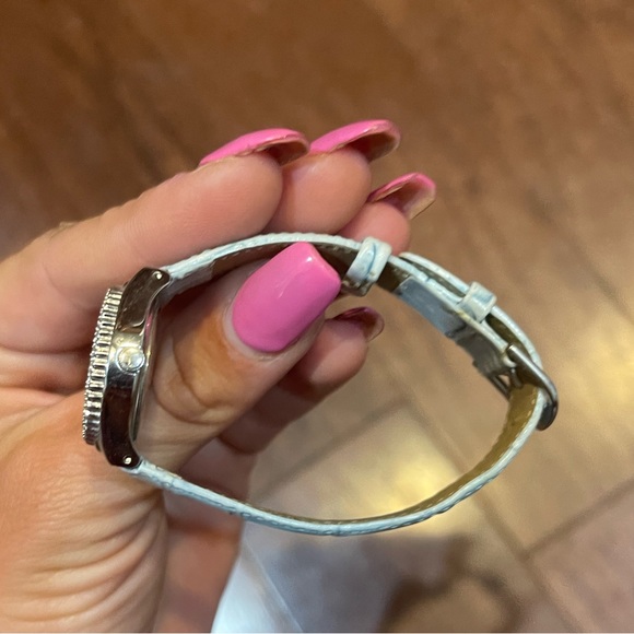 Anne Klein II Stainless Steel Quartz Blue Watch - Picture 7 of 7